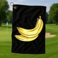 Banana Costume Golf Towel thumb 1