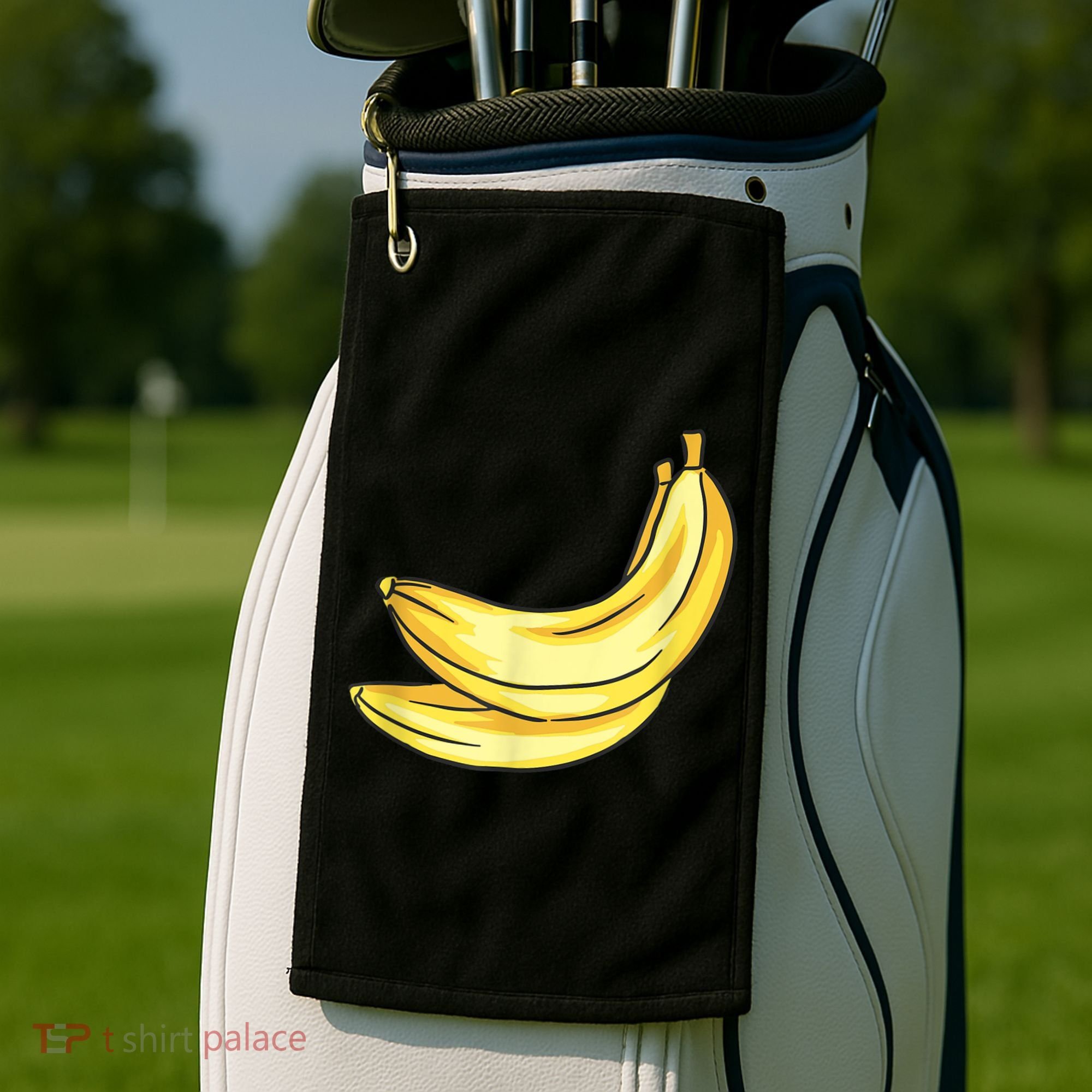 Banana Costume Golf Towel