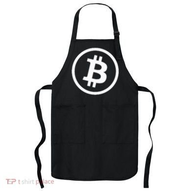 Bitcoin Cryptocurrency Btc Neck Position Bitcoin Apron