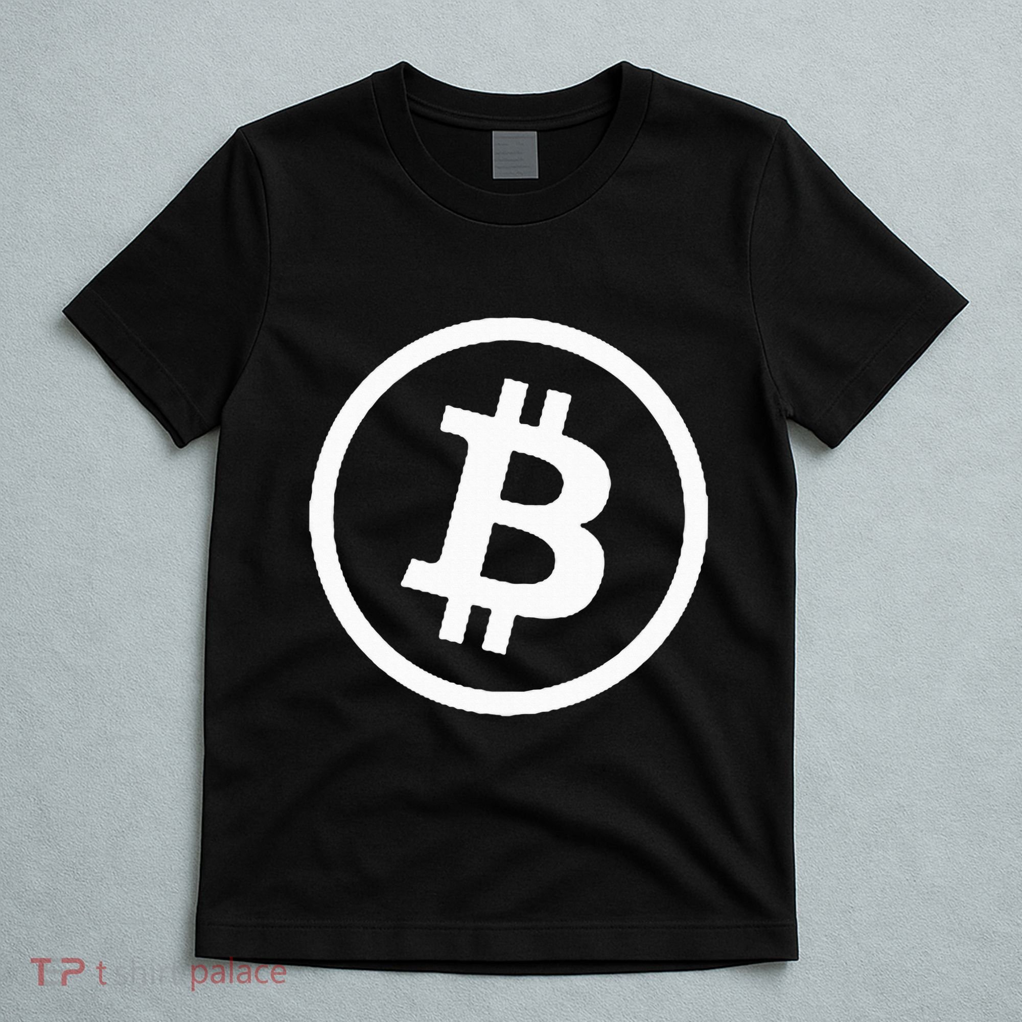 Bitcoin Cryptocurrency Btc Neck Position Bitcoin T-Shirt