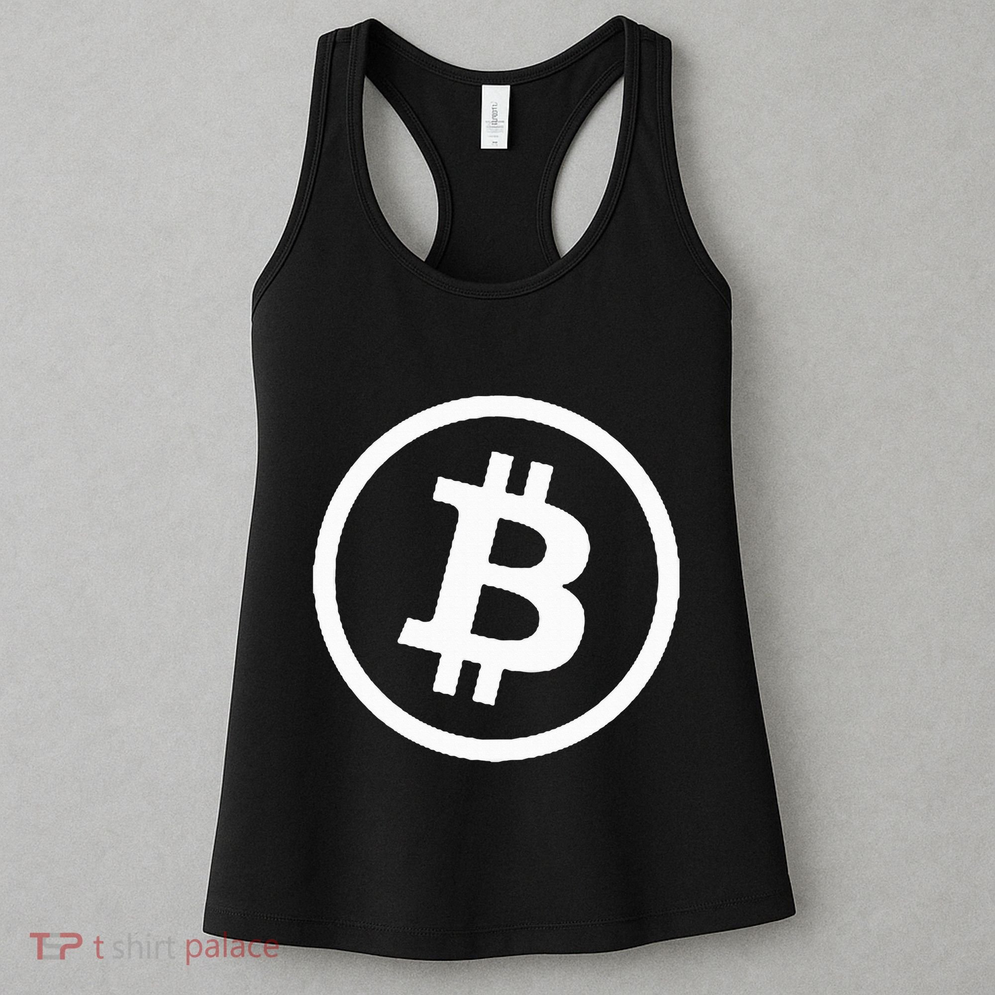 Bitcoin Cryptocurrency Btc Neck Position Bitcoin Women's Tank Top