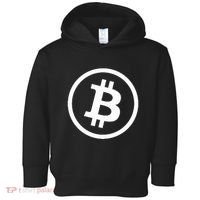 Bitcoin Cryptocurrency Btc Neck Position Bitcoin Toddler Hoodie thumb 0