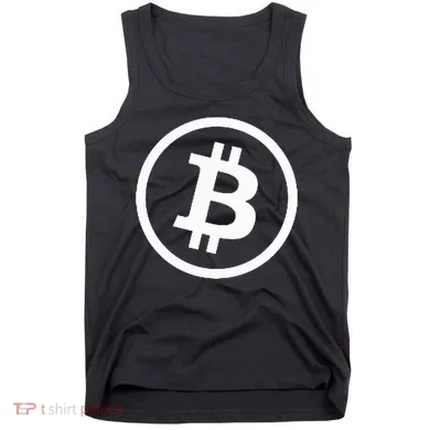 Bitcoin Cryptocurrency Btc Neck Position Bitcoin Tank Top