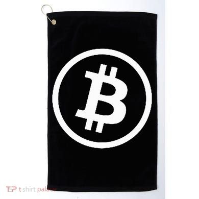 Bitcoin Cryptocurrency Btc Neck Position Bitcoin Golf Towel