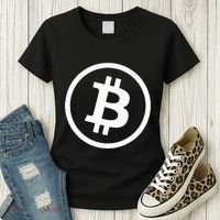Bitcoin Cryptocurrency Btc Neck Position Bitcoin Women's T-Shirt thumb 3