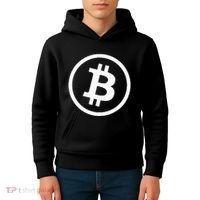Bitcoin Cryptocurrency Btc Neck Position Bitcoin Kids Hoodie thumb 4
