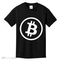 Bitcoin Cryptocurrency Btc Neck Position Bitcoin Kids T-Shirt thumb 0