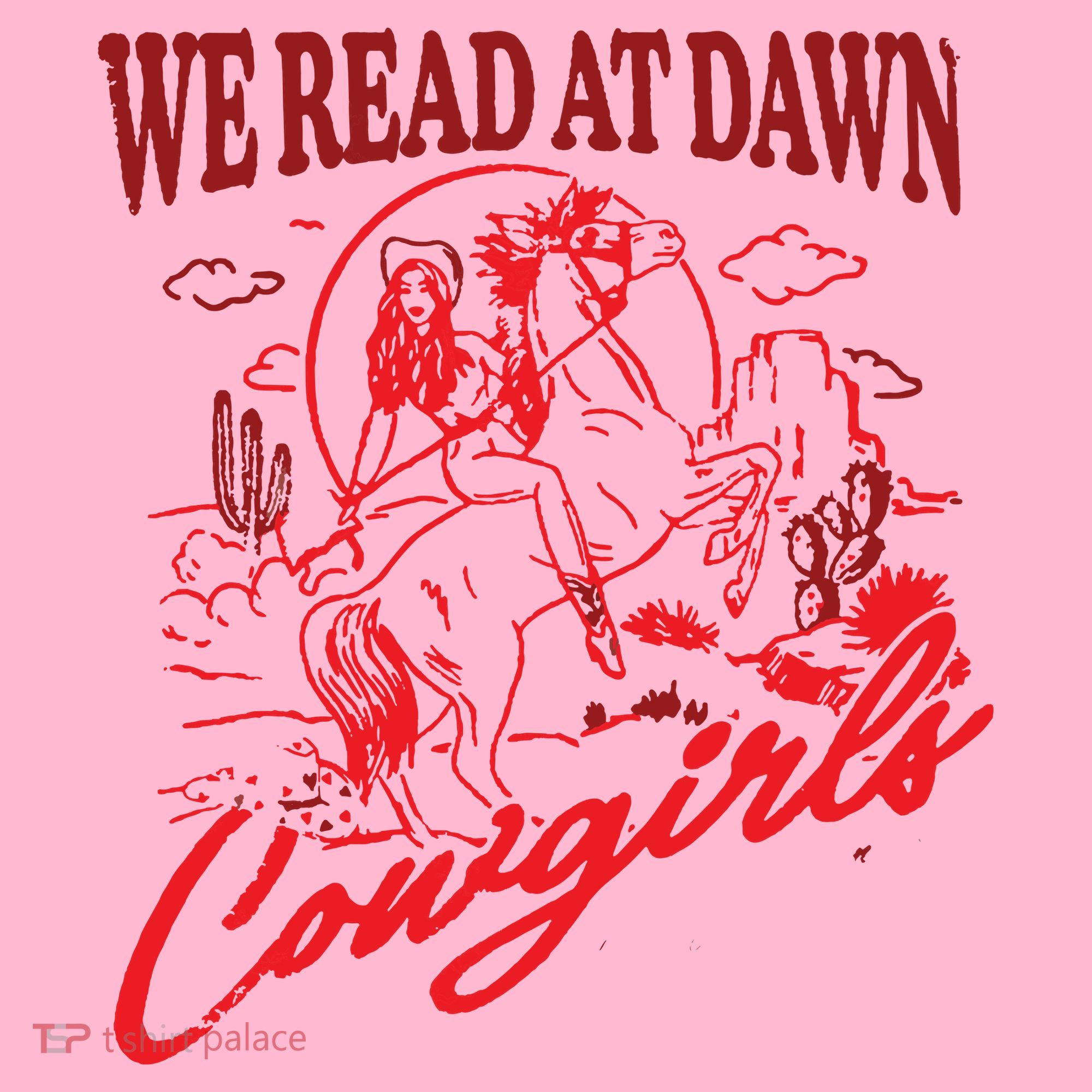 Bookish Cowgirl Coaster