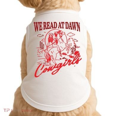 Bookish Cowgirl Doggie Tank