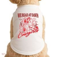 Bookish Cowgirl Doggie Tank thumb 0