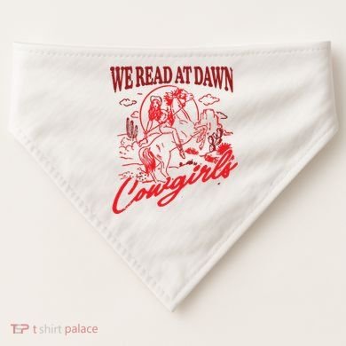 Bookish Cowgirl USA-Made Doggie Bandana