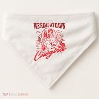 Bookish Cowgirl USA-Made Doggie Bandana thumb 0