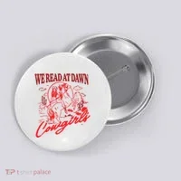 Bookish Cowgirl Button thumb 0