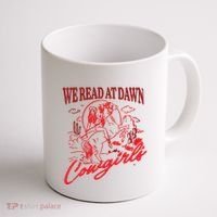 Bookish Cowgirl Coffee Mug thumb 1