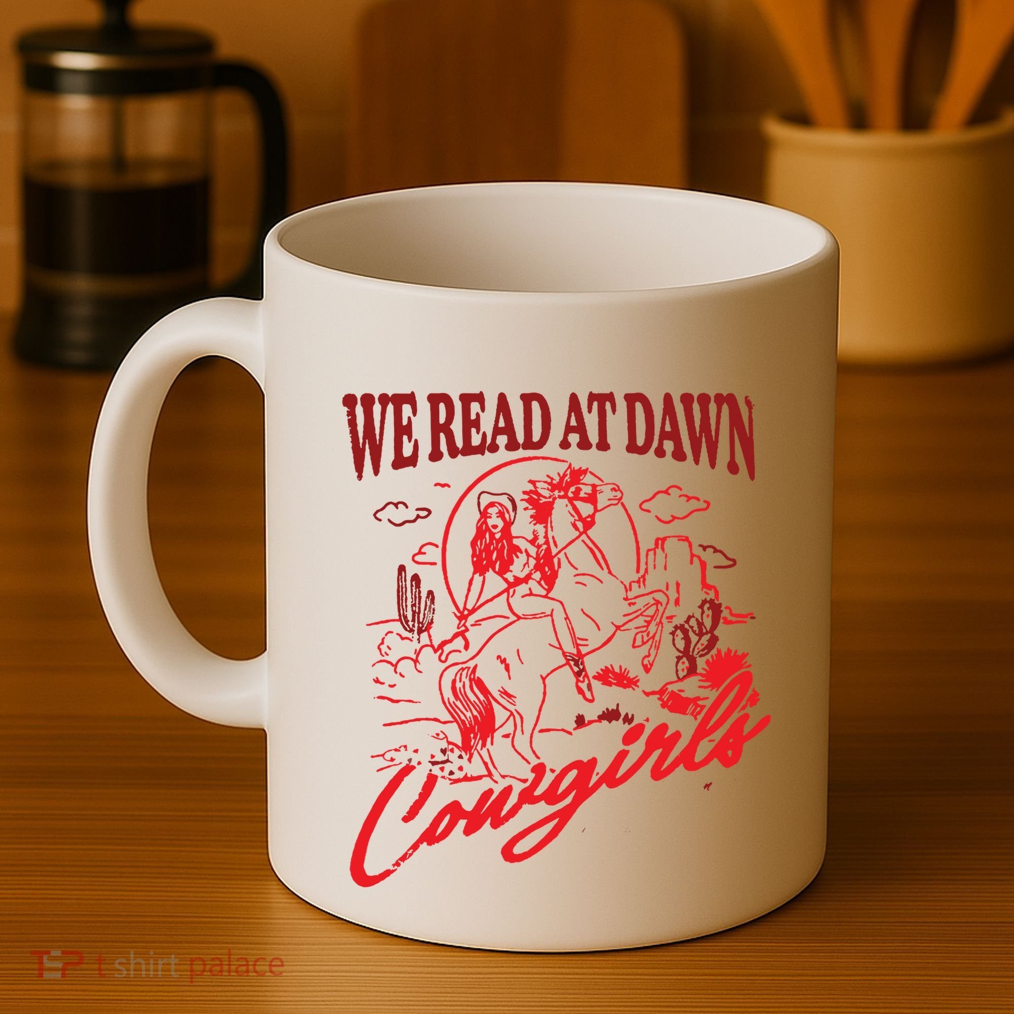 Bookish Cowgirl Coffee Mug