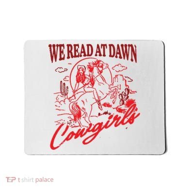 Bookish Cowgirl Mousepad