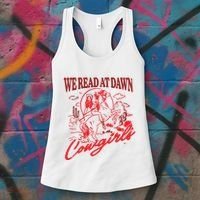 Bookish Cowgirl Women's Tank Top thumb 3
