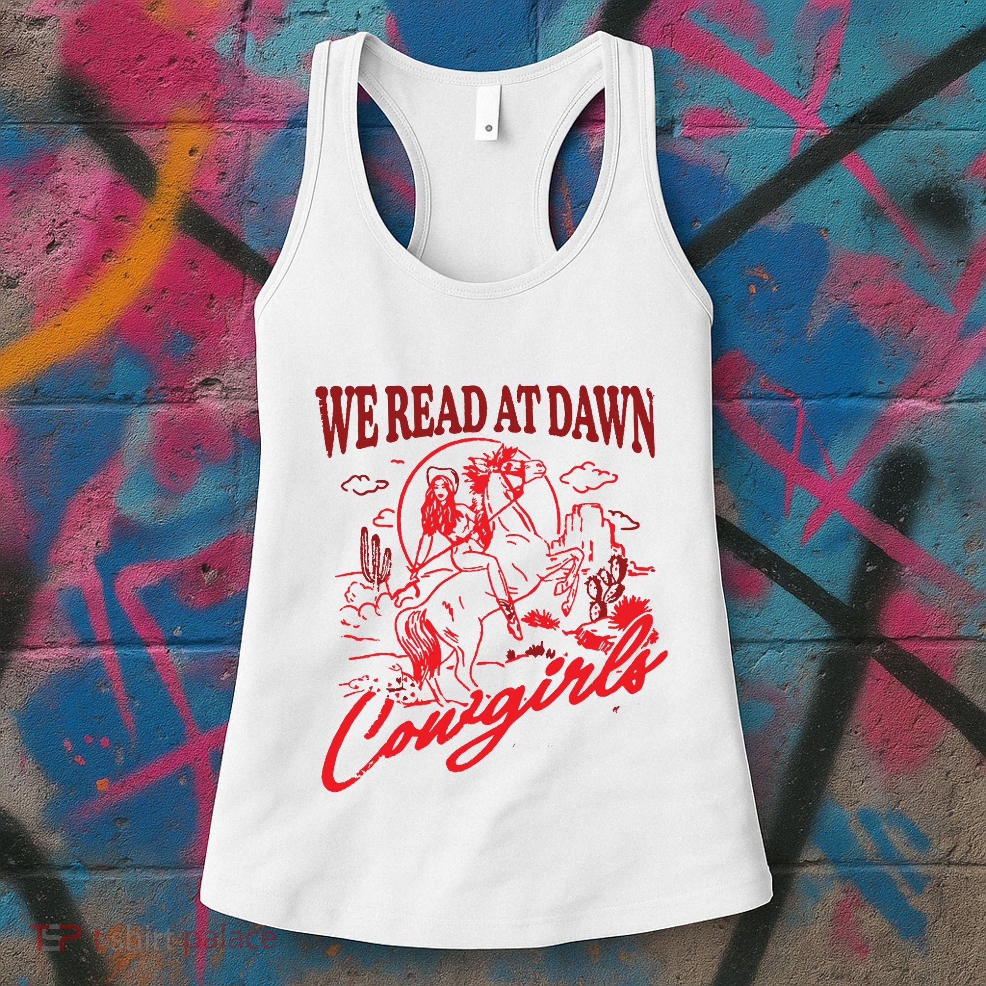 Bookish Cowgirl Women's Tank Top