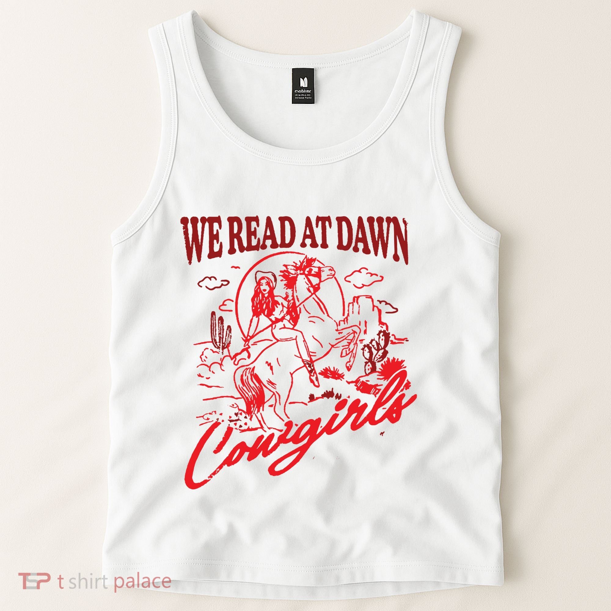 Bookish Cowgirl Tank Top