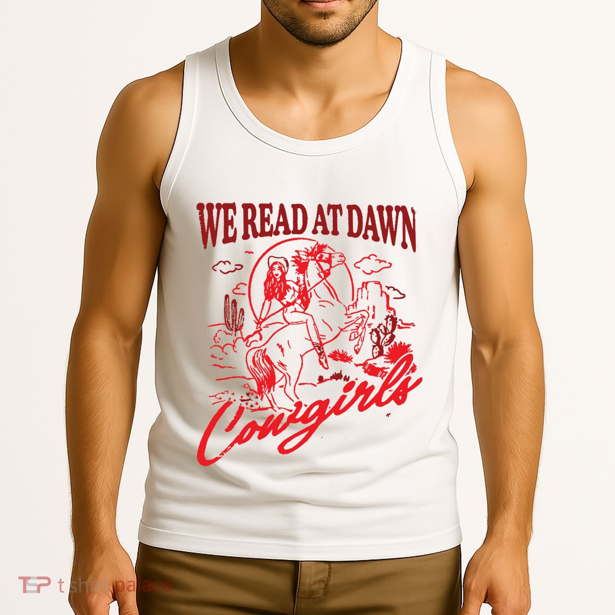 Bookish Cowgirl Tank Top