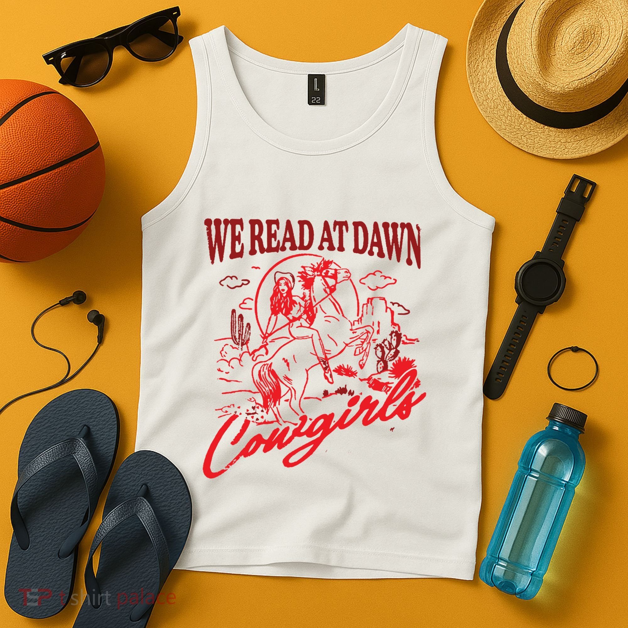 Bookish Cowgirl Tank Top