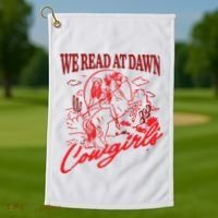 Bookish Cowgirl Golf Towel thumb 1