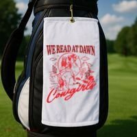 Bookish Cowgirl Golf Towel thumb 2