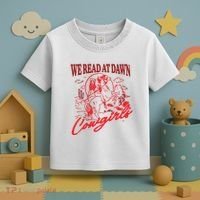Bookish Cowgirl Toddler T-Shirt thumb 3
