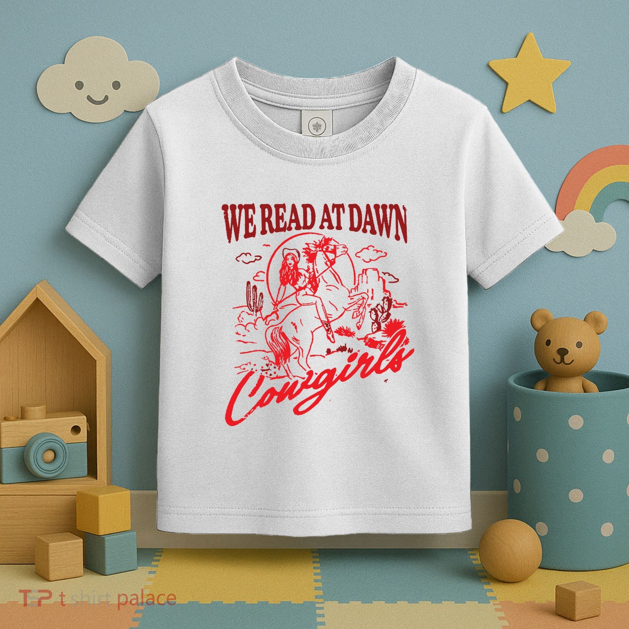 Bookish Cowgirl Toddler T-Shirt