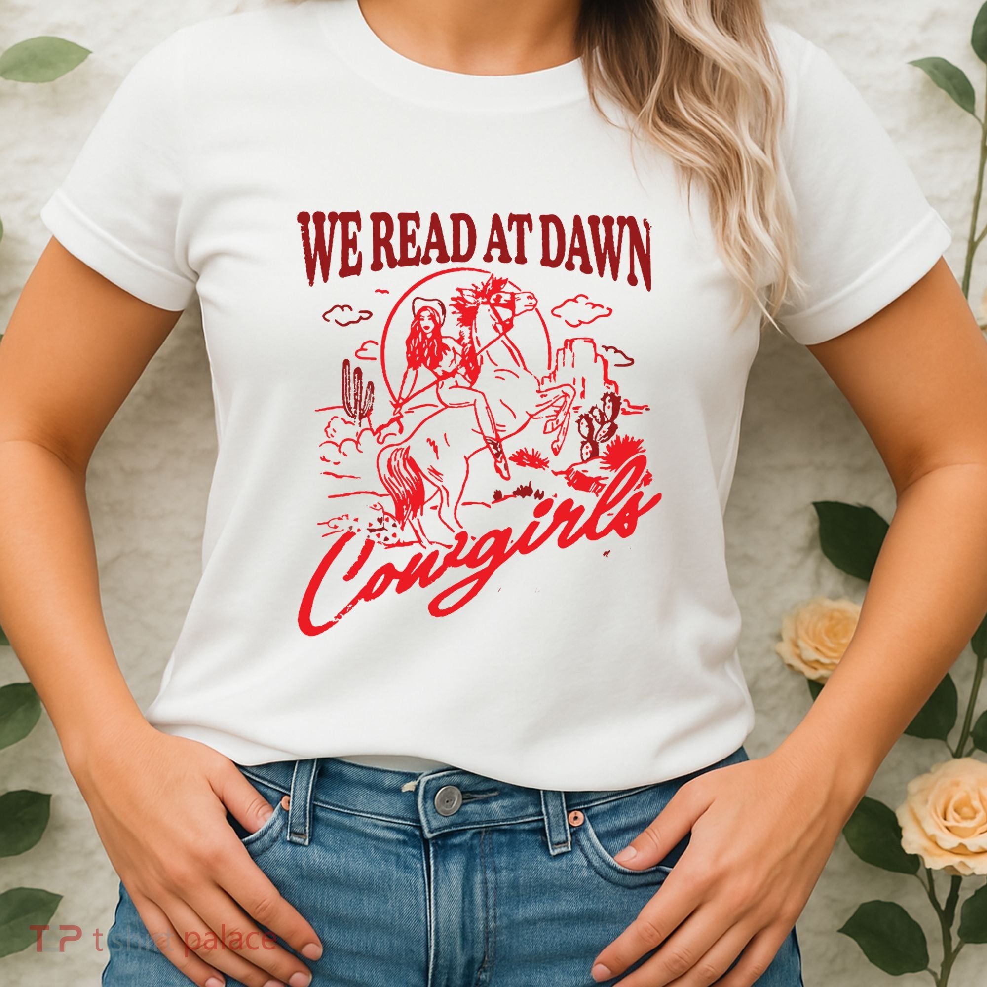 Bookish Cowgirl Women's T-Shirt