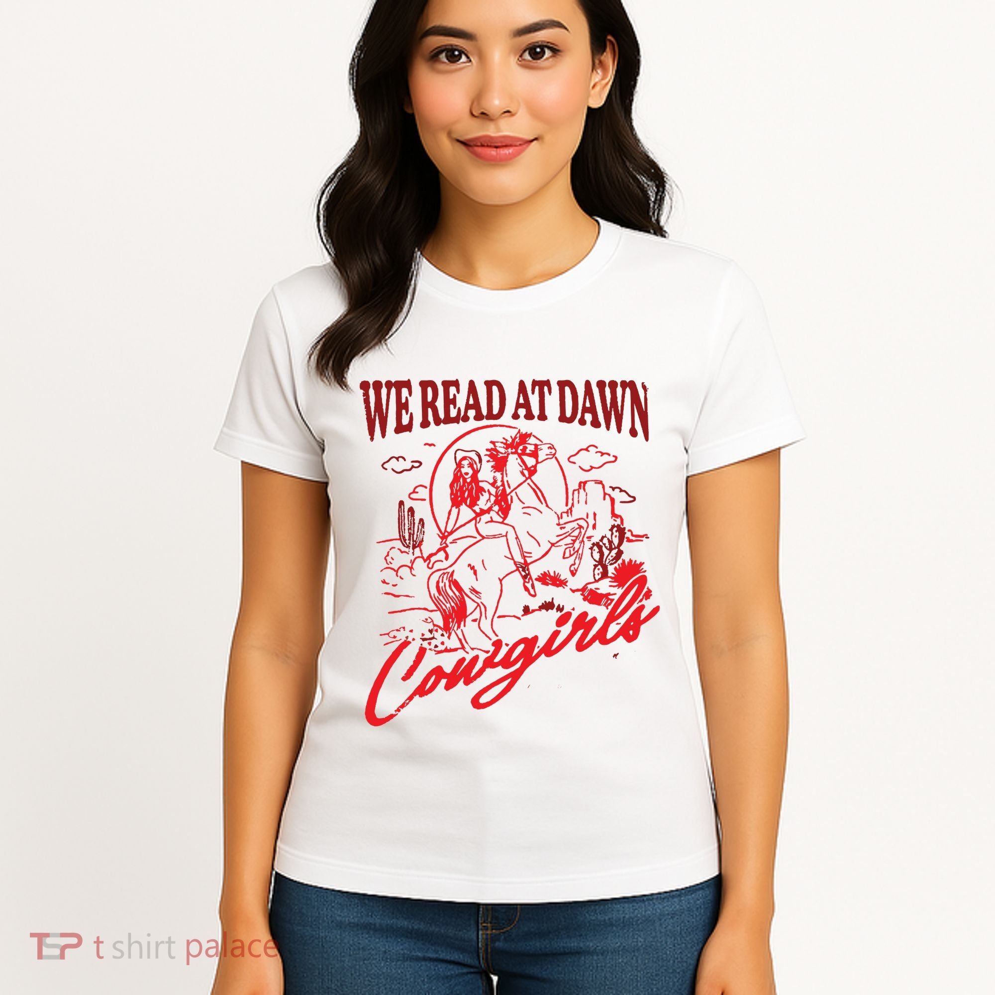 Bookish Cowgirl Women's T-Shirt