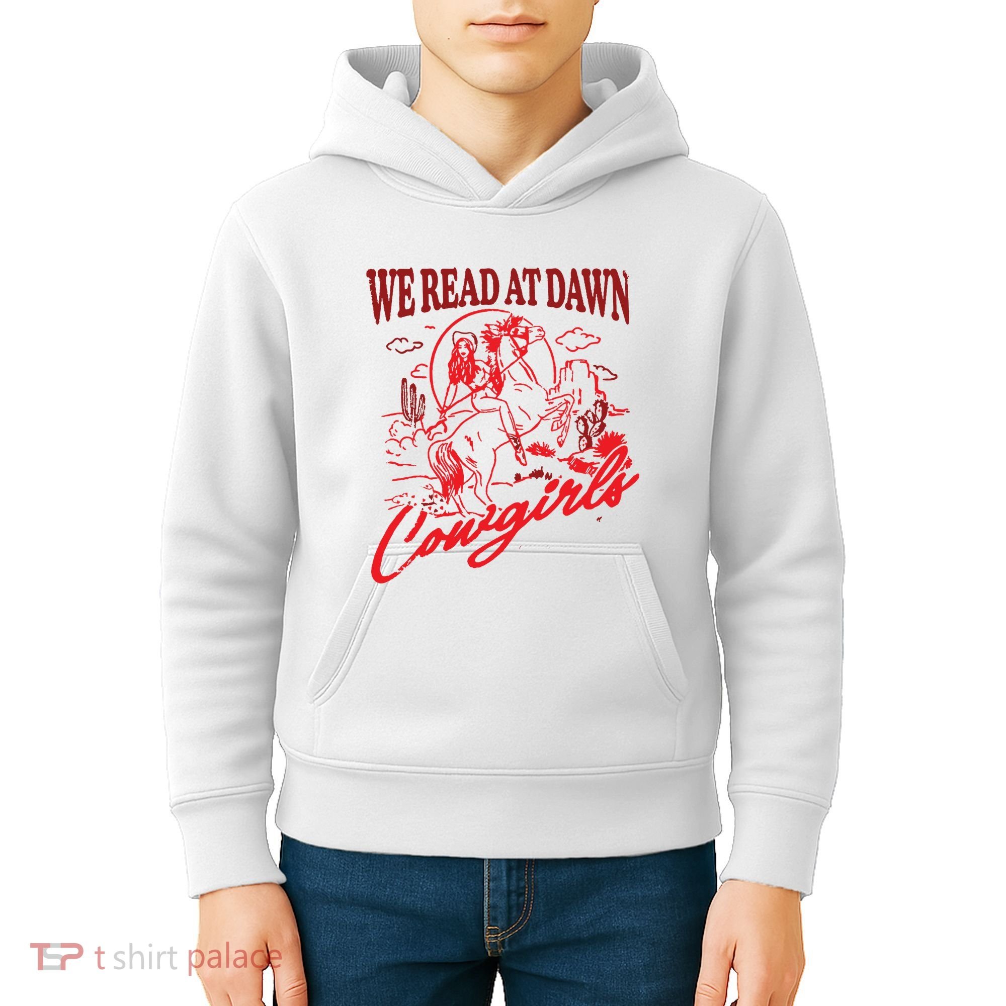 Bookish Cowgirl Kids Hoodie
