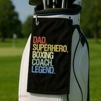 Boxing Coach Golf Towel thumb 2