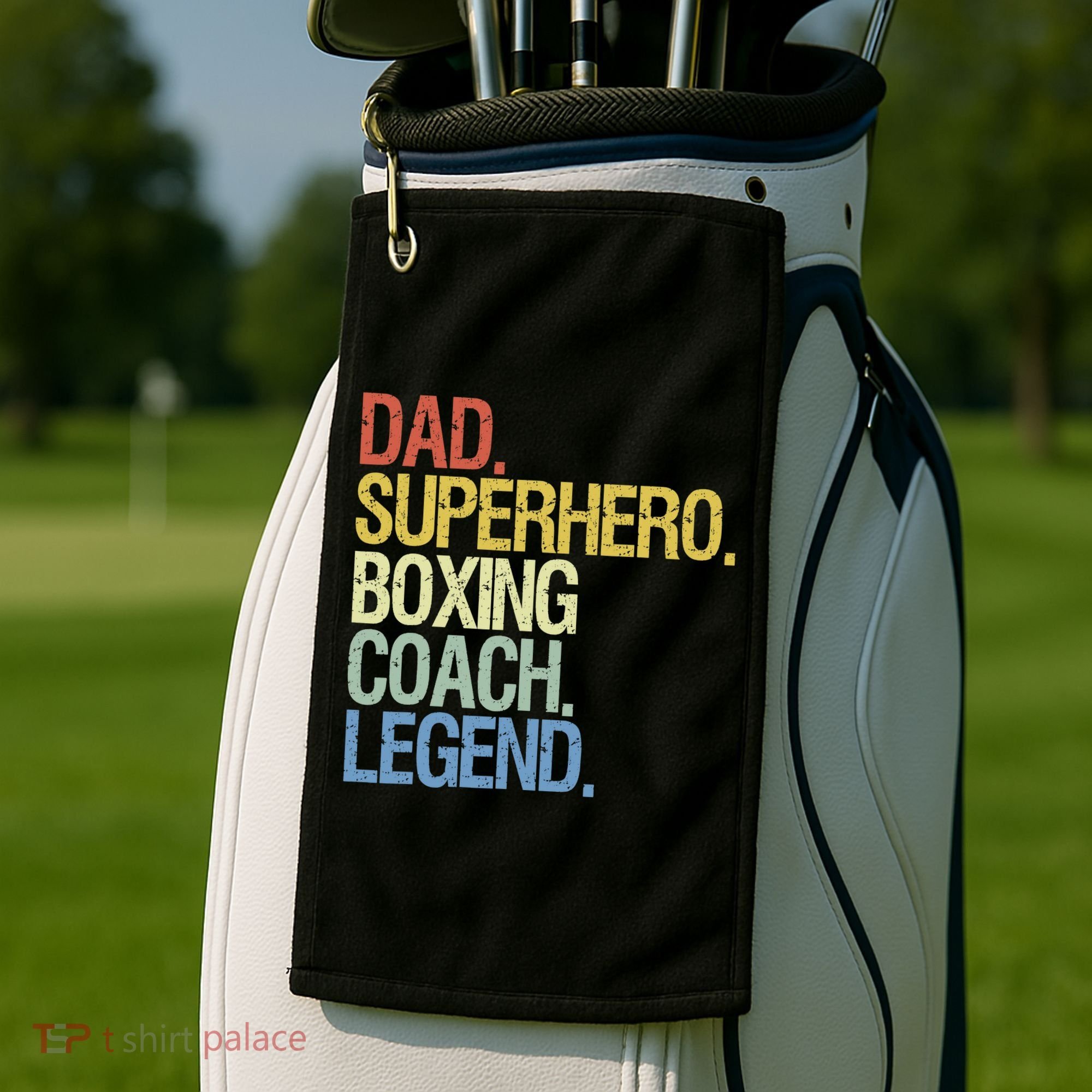 Boxing Coach Golf Towel