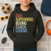 Boxing Coach Kids Hoodie thumb 2