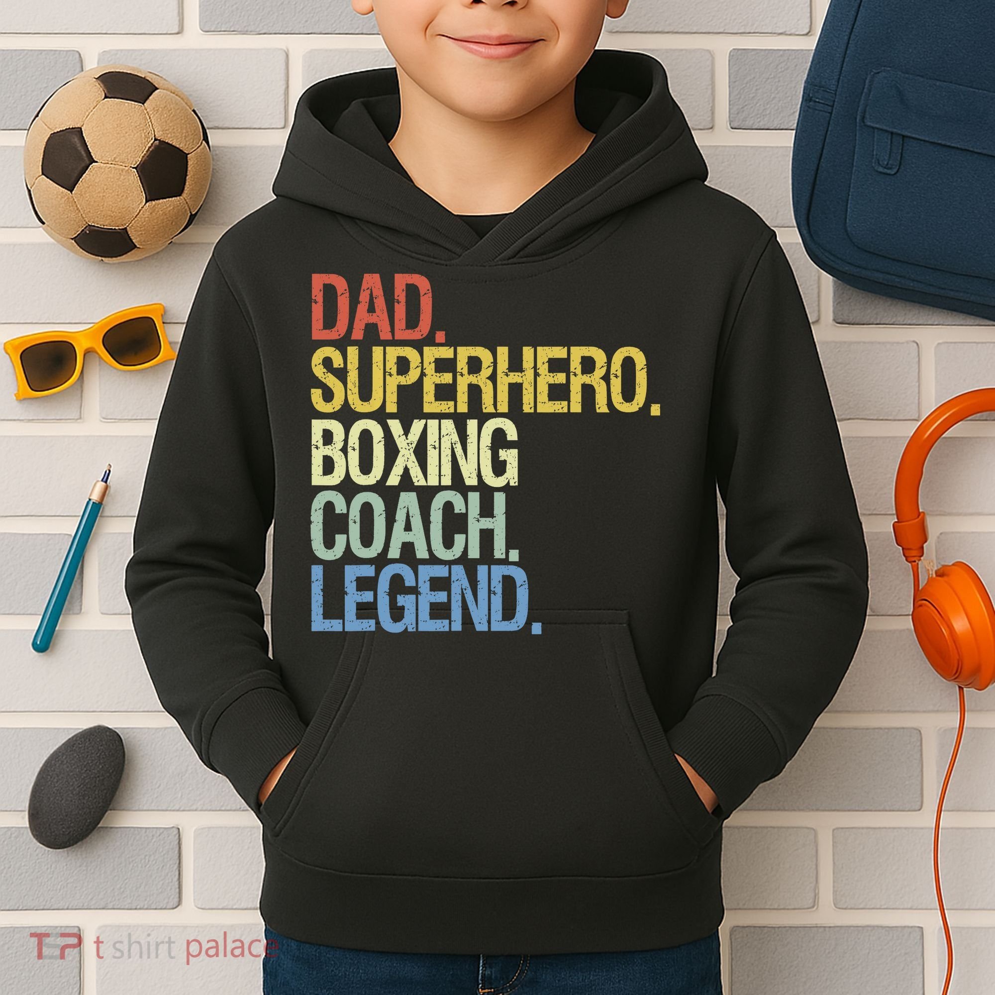 Boxing Coach Kids Hoodie