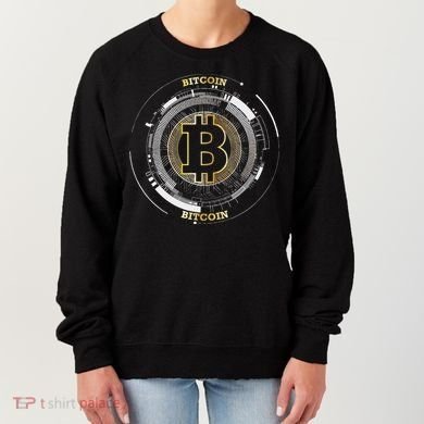 Bitcoin Coin Btc Crypto Currency Traders Blockchain Miners Women's Sweatshirt