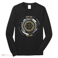 Bitcoin Coin Btc Crypto Currency Traders Blockchain Miners Long Sleeve Shirt thumb 0