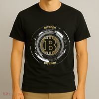 Bitcoin Coin Btc Crypto Currency Traders Blockchain Miners T-Shirt thumb 3