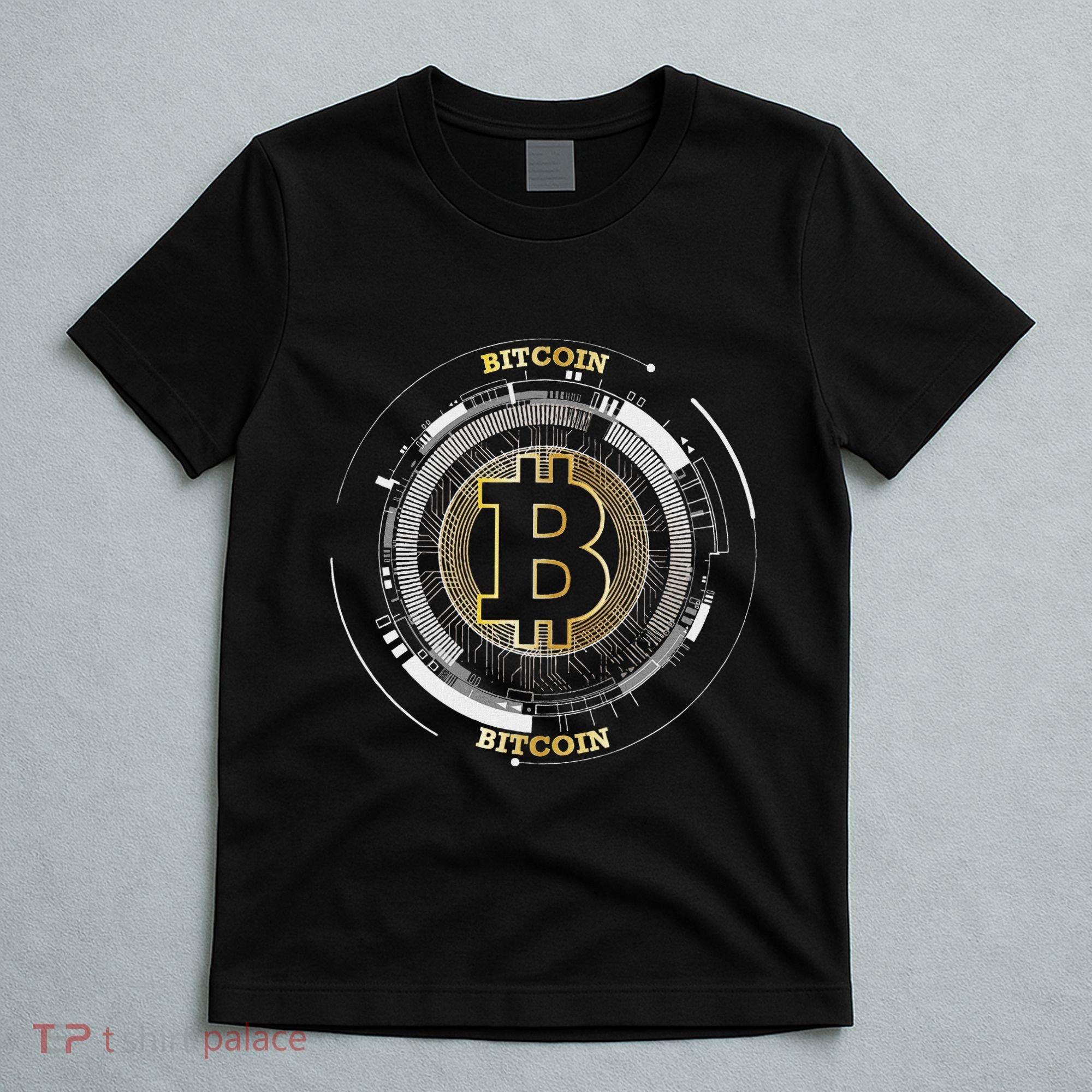 Bitcoin Coin Btc Crypto Currency Traders Blockchain Miners T-Shirt
