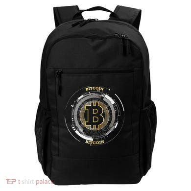 Bitcoin Coin Btc Crypto Currency Traders Blockchain Miners Backpack