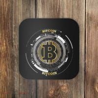 Bitcoin Coin Btc Crypto Currency Traders Blockchain Miners Coaster thumb 0