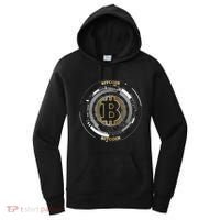 Bitcoin Coin Btc Crypto Currency Traders Blockchain Miners Women's Hoodie thumb 0