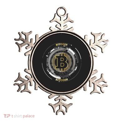 Bitcoin Coin Btc Crypto Currency Traders Blockchain Miners Ornament