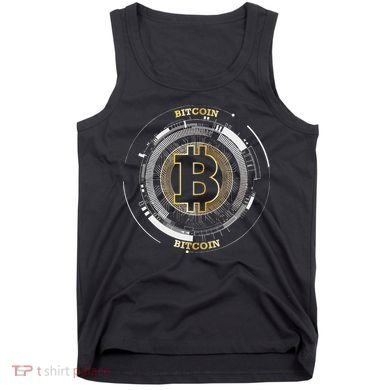 Bitcoin Coin Btc Crypto Currency Traders Blockchain Miners Tank Top