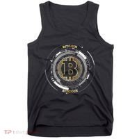 Bitcoin Coin Btc Crypto Currency Traders Blockchain Miners Tank Top thumb 0