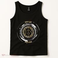 Bitcoin Coin Btc Crypto Currency Traders Blockchain Miners Tank Top thumb 2