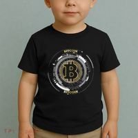 Bitcoin Coin Btc Crypto Currency Traders Blockchain Miners Toddler T-Shirt thumb 2