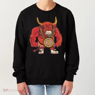 Bitcoin Chain Bull Women's Sweatshirt