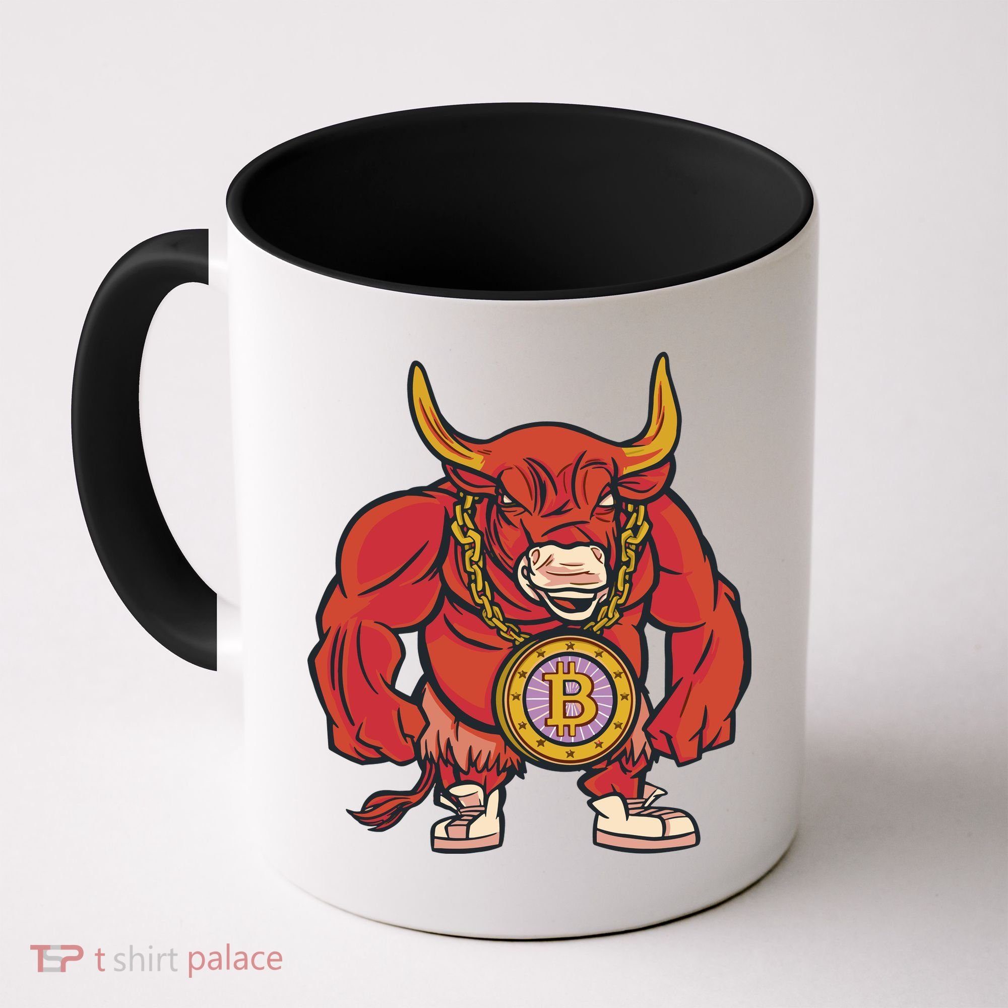 Bitcoin Chain Bull Coffee Mug